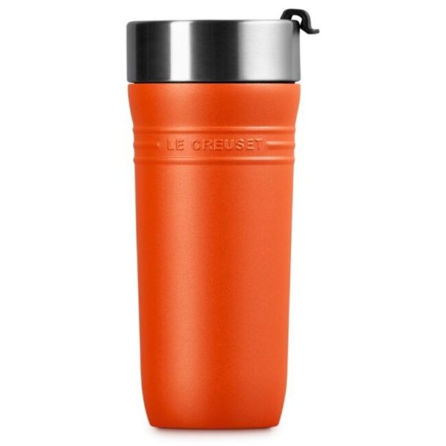 Le Creuset Thermosbeker On The Go Oranjerood 0.35L