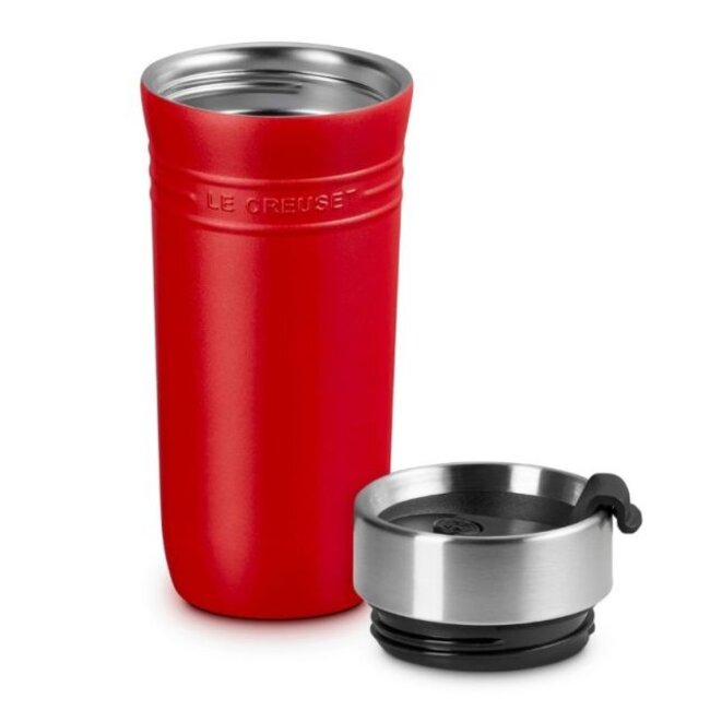 Le Creuset Thermosbeker On The Go Kersenrood 0.35L