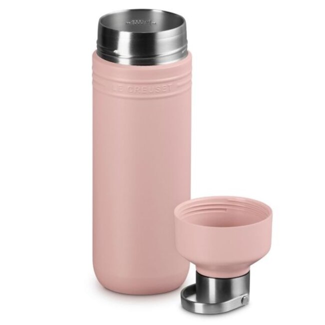 Le Creuset Drinkfles On The Go Shell Pink 1L