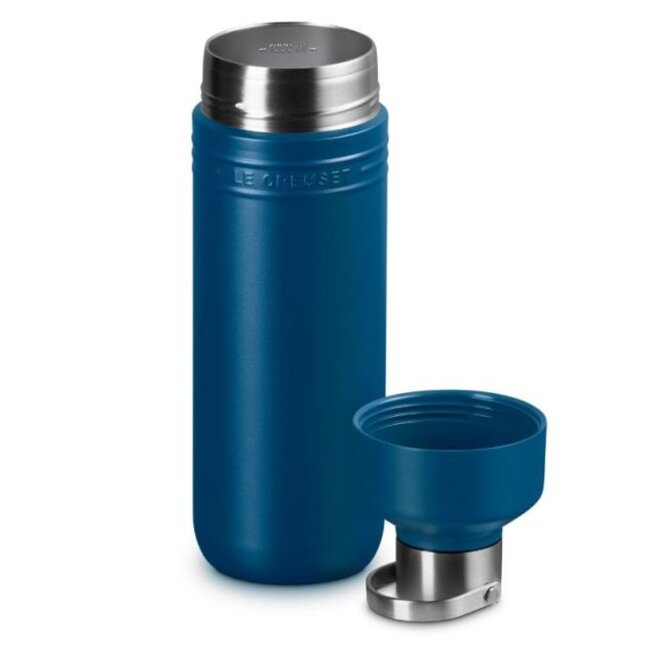 Le Creuset Drinkfles On The Go Deep Teal 1L
