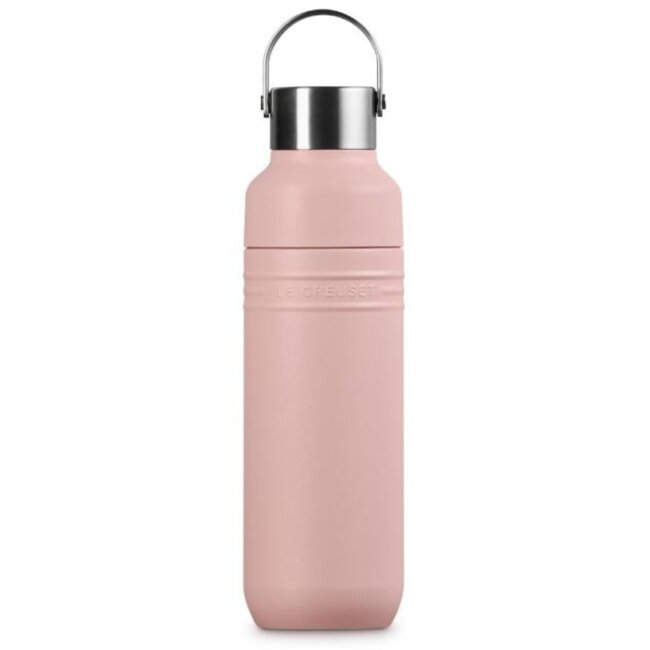 Le Creuset Drinkfles On The Go Shell Pink 0.5L