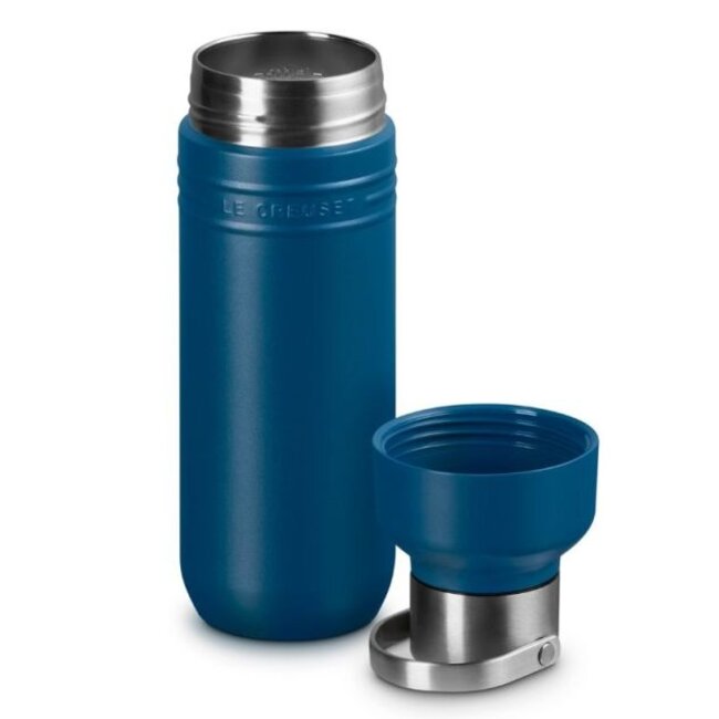 Le Creuset Drinkfles On The Go Deep Teal 0.5L