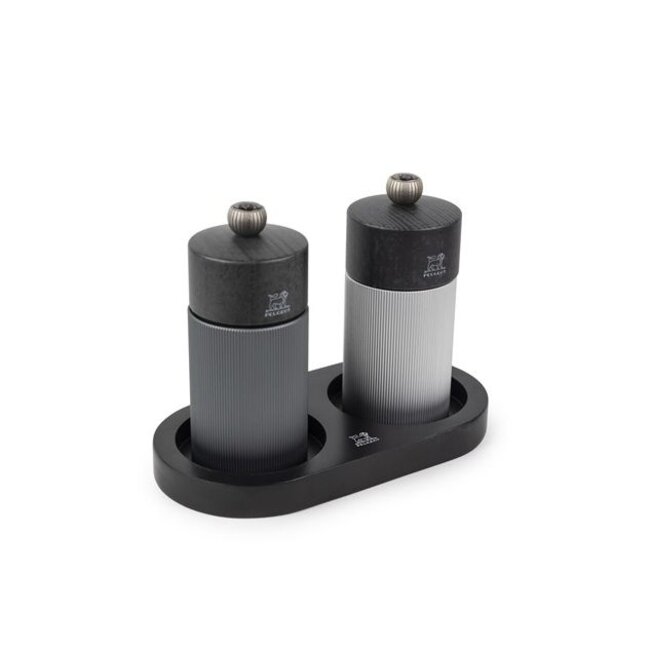 Peugeot Houder voor een Pepermolen Zoutmolen Linea Mat Zwart Bamboo