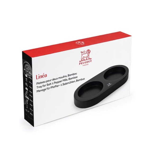 Peugeot Houder voor een Pepermolen Zoutmolen Linea Mat Zwart Bamboo