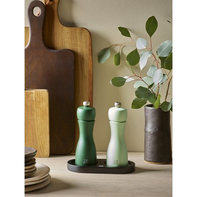 Peugeot Houder voor een Pepermolen Zoutmolen Linea Mat Zwart Bamboo