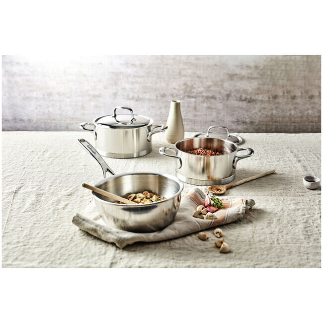 Demeyere Atlantis 7 RVS Startset / Pannenset 3-Delig (InductoSeal & 7-Ply)