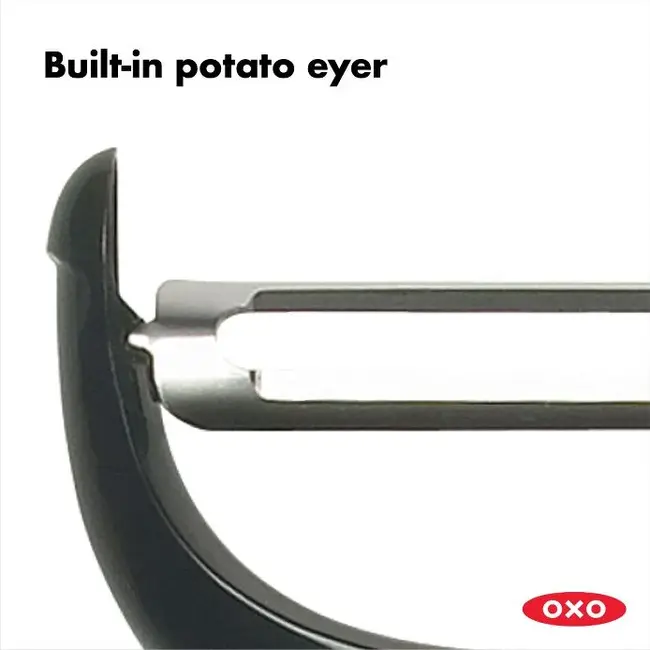 OXO Good Grips Dunschiller Y-model – Japans RVS Mes – Ergonomische Antislipgreep