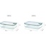 Mepal Vershouddoos Glas Easyclips  Nordic Sage 2250 ml