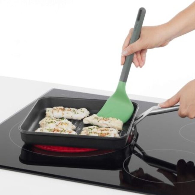 Lekue Spatel Flexibel Siliconen Groen