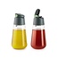 Lekue Olie & Azijn Dispenser - Set van 2 - Grijs