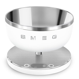 Smeg Keukenweegschaal Digitaal KSC01WHMWW Mat Wit