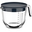 Mepal Maatbeker Glas Chef It 1000 ml met Deksel Navy