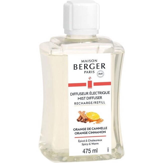 Maison Berger Navulling Mist Diffuser Orange Cinnamon / Orange de Cannelle 475ml