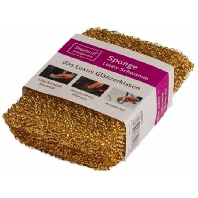 Lurex Pannenspons – Antikleef & Krasvrij – Goud Of Zilver