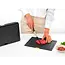 Brabantia 4 Snijplanken in set met Houder - Met Tablethouder Tasty+ Donker Grijs