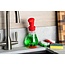Cuisipro Schuimpompje Rood 390 ml – Luxe Zeepdispenser voor Schuimzeep – Bespaart tot 75% Zeep – Met Zuignap