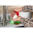 Cuisipro Schuimpompje Rood 390 ml – Luxe Zeepdispenser voor Schuimzeep – Bespaart tot 75% Zeep – Met Zuignap