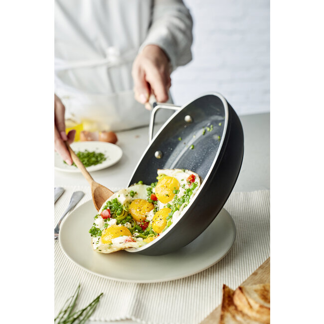 Demeyere Alu Pro 5 Ceraforce Koekenpan 28 cm – Aluminium pan met keramische antiaanbaklaag