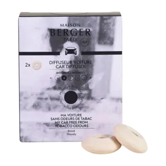 Maison Berger Navulling Autoparfum Anti Tabac 2 stuks