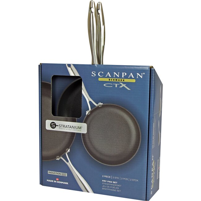 Scanpan Set van 2 koekenpannen CTX - 20 + 28 cm