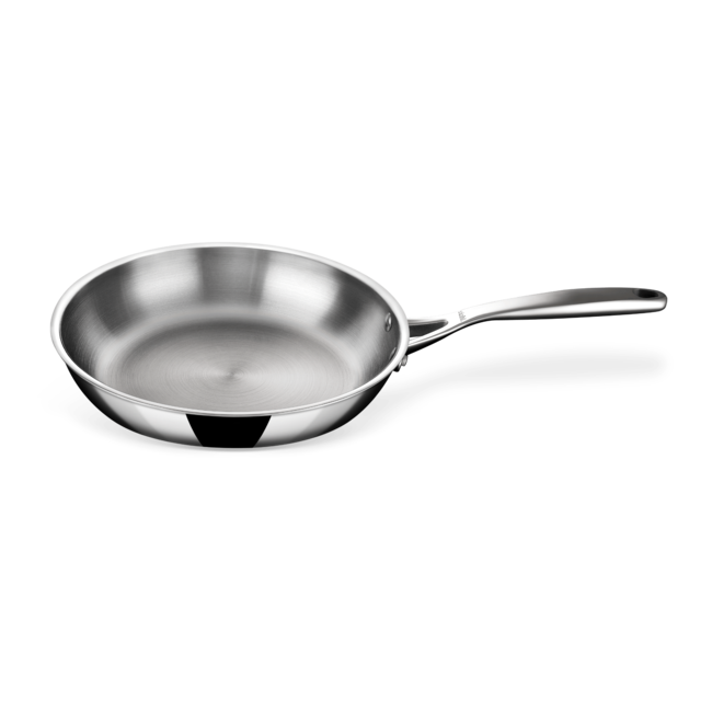 Stahl Koekenpan Triply Met Deksel 20cm