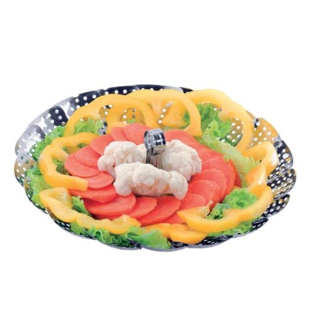 Stoommandje Vaporette RVS 14-23cm