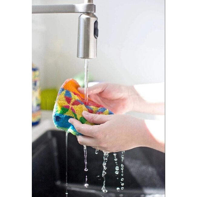 Euroscrubby Klein Schoonmaakdoekje – 17 x 13 cm – Krasvrij & Duurzaam – Voordeelpak 6 Stuks