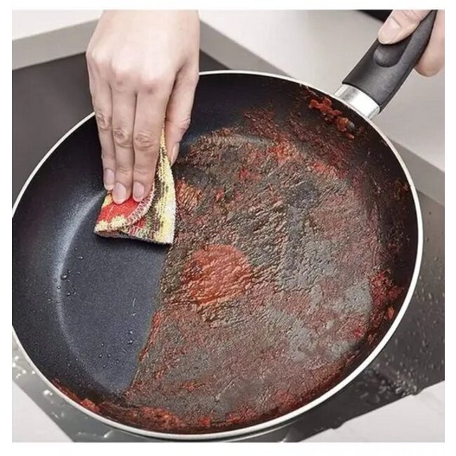 Euroscrubby Klein 17 x 13 CM - Set van 6 Stuks