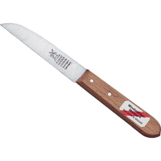 Robert Herder Schilmes Carbon Koolstofstaal 8,2 cm – Het Originele Molenmesje – Handgepolijst Hout