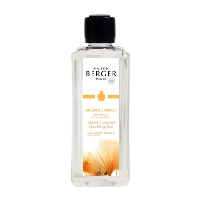 Lampe Berger Navulling Huisparfum Zestes Toniques / Aroma Energy 500ml