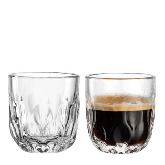 Leonardo Gocce 3 Espressoglas 60ml 2 stuks