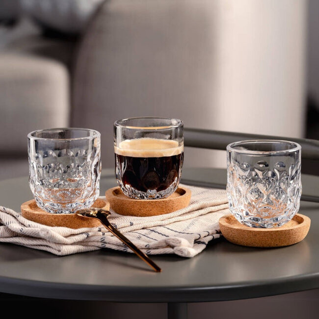 Leonardo Gocce 3 Espressoglas 60ml 2 stuks