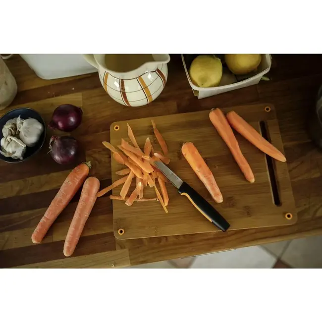 Fiskars Functional Form Schilmes – Recht Blad – 8 cm – SoftGrip – RVS
