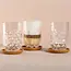 Leonardo Latte Macchiato Glas Gocce 1 390ml 2 stuks