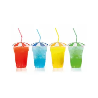 Glasparasol - Set van 4 stuks