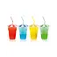 Glasparasol - Set van 4 stuks