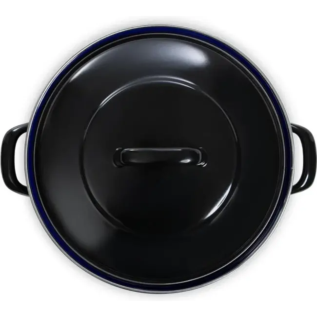 BK Braadpan Fortalit Zwart 20cm 1.4 liter - geëmailleerd staal