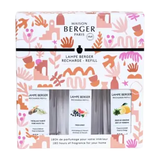 Lampe Berger Triopack Summer Estival 3x 250 ml