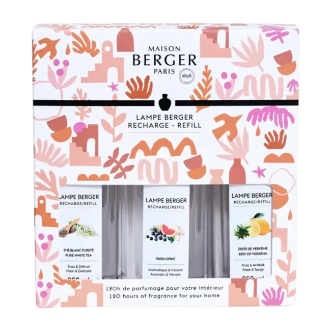 Lampe Berger Triopack Summer Estival 3x 250 ml