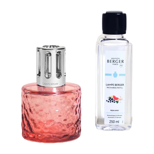Lampe Berger Giftset Mirage  Rose met 250ml Fresh Spirit