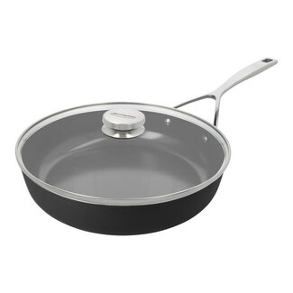 Demeyere Alu Pro 5 Hoge Koekenpan 28cm + Glasdeksel