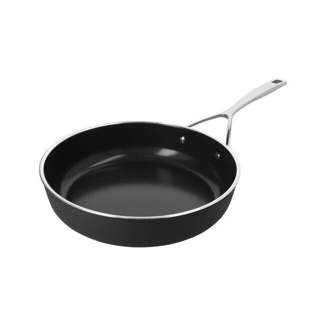 Demeyere Alu Pro 5 Hoge Koekenpan / Bakpan 28cm + Glasdeksel