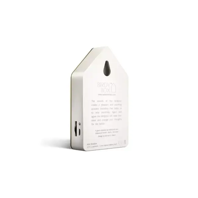 Relaxound Zwitscherbox Vogelhuisje Golden Brass