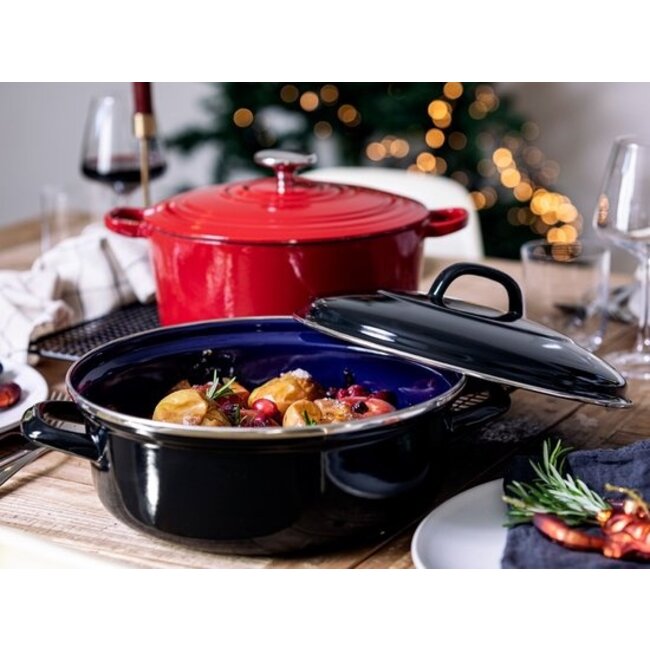 BK Fortalit Braadpan Geëmailleerd Staal – 30 cm (5 Liter)