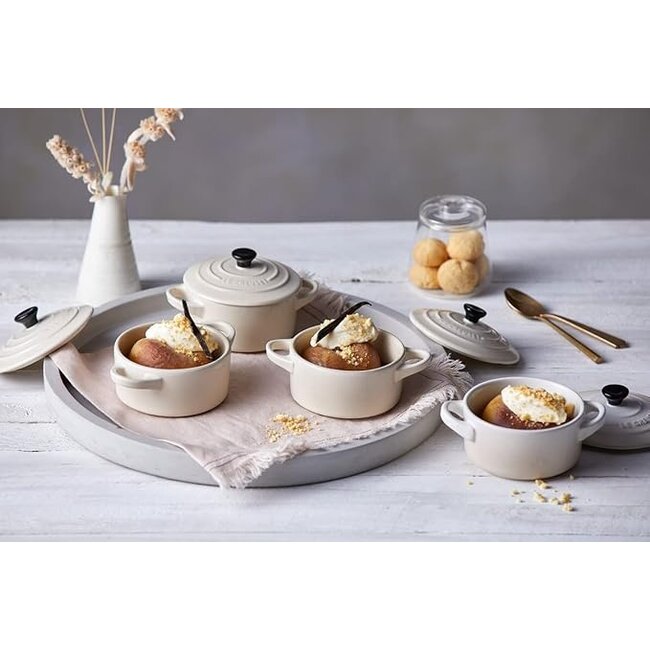 Le Creuset Mini Braadpan Aardewerk Meringue 250ml - 10cm