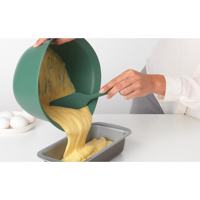 Brabantia Bakspatel en Schraper Siliconen TASTY+ Groen