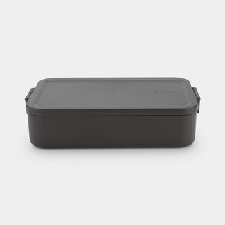Brabantia Lunchbox Make & Take Groot Kunststof Donker Grijs