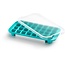 Lekue IJsblokjesvorm met Houder en Deksel Silicone Turquoise