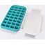 Lekue IJsblokjesvorm met Houder en Deksel Silicone Turquoise