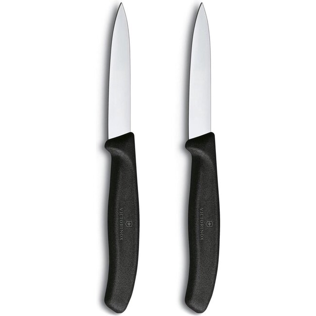 Victorinox Schilmesje SwissClassic Zwart 2-stuks